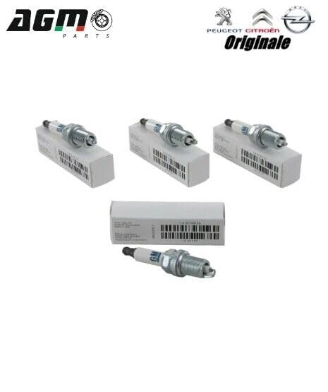 GENERICO KIT 4 CANDELE ACCENSIONE PER OPEL ADAM CORSA E D 1,2 1,4 LPG/GPL 0025194155