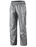 AXESQUIN Womens Rain Pants, Women Lightweight Waterproof Rain Pants Packable Hiking Cycling Fishing