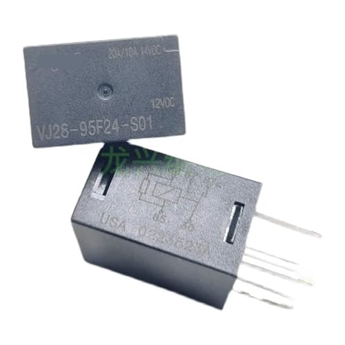 Relé automotriz VJ28-95F24-S01 con aislamiento térmico y conmutación eficiente de 1 pieza