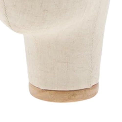 Soporte de cabeza de maniquí Sanfly para exhibir pelucas con base estable 4