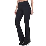 TRIFIL Calça Legging Esportiva Flare Cintura Alta Feminino Adulto, Preto, G