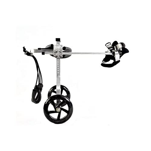 Silla de ruedas ajustable para perros, ruedas de ejercicio para animales, mascotas para perros con patas traseras discapacitadas, carritos pequeños para gatos/perros con ruedas, ayuda de movilidad