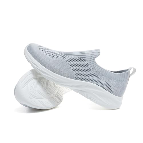 Lightweight Breathable Flexible Knit Walking Shoes4
