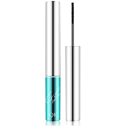 Waterproof Mascara Black, Black Mascara for Longer, Thicker, Voluminous Eyelashes Mascara, Long-Lasting No Clumping Mascara for Fine Short Eyelashes Cover
