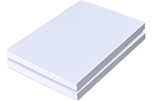 50 Pack 4x6 White Blank Index Cards
