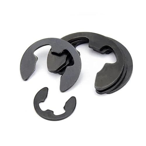 Lkq-������ M1.2 M1.5 M2 M3 M4 M5 M6 M7 M8 M9 10~M24 304 Stainless Black 65Mn Steel Shaft Retaining Ring Washer E Clip Circlip, ��������