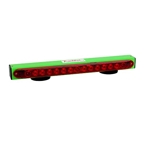 TowMate 22 Wireless LED Tow Light Bar - Lime Green Magnetic Mount Battery-Powered 10+ Hours of Charge Heavy-Duty Towing Safety | Light Only | Includes TrendsAuto Decal | TM22G