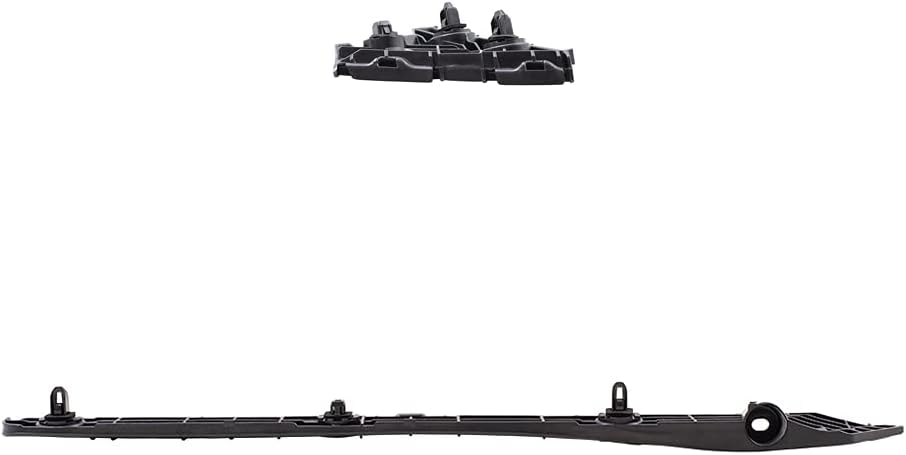Brock Replacement Rear Driver and Passenger Side, Side Bumper Supports and Bumper Cover Retainers 4 Piece Set Compatible with 2007-2011 Camry & 2007-2011 Camry Hybrid