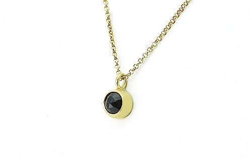 Collier avec Pendentif en Onyx Noir - Un Cadeau Sur Mesure Unique