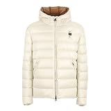  Giubbotti Uomo PIUMINO Bianco Piumino con patch logata Autunno inverno 2022/23 100% Poliammide 22WBLUC02142 112 XXL