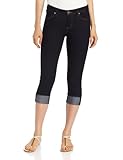 Liverpool Jeans Company Women's Michelle Wide-Cuff Capri