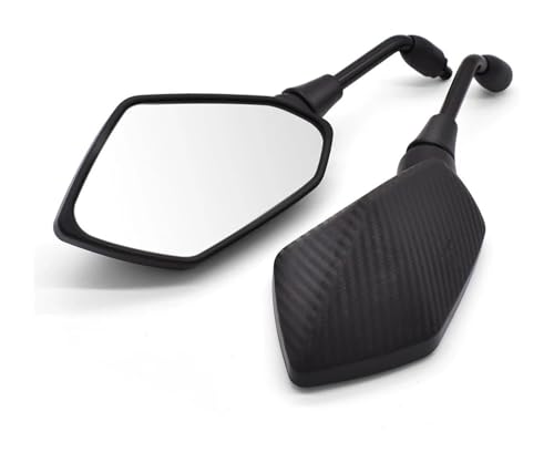 Rétroviseurs convexes pour NC750X CB500X - Paire de miroirs noirs moto