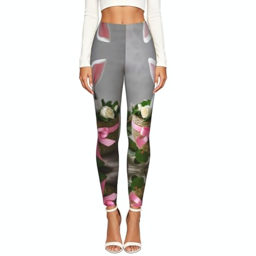 Leggings de compresión cómodos contra la fatiga con suaves rosetas 2