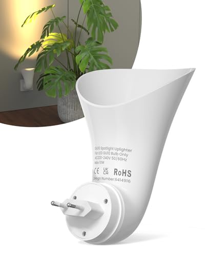 Compatibile con Lampadine LED GU10 di Qualsiasi Colore: Questo Applique da parete è compatibile con qualsiasi colore di lampadina LED GU10, dandovi la libertà di scegliere il tono di luce che preferite, sia che vogliate una luce calda per un'atmosfera accogliente o una luce bianca fredda per un ambiente vibrante, questo faretto può soddisfare le vostre esigenze
