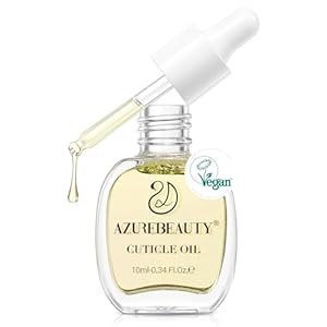 Cuticle Oil, 10ml Natural Nail Nourishing Oil & Cuticles Care Strengthener Oil with Vitamin E and Keratin – for Repair, Moisturize, and Strengthener for Damaged Nails