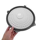Healeved Replacement Rice Cooker Inner Lid 9.5 Inch Stainless Steel Cover Plate Silicone Sealing Ring Compatible for Midea Rice Cooker Spare Parts to Prevent Overflow and Leakage - Image 4