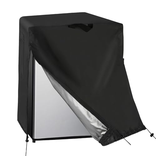Refrigerator Covers, impermeable Refrigerator Dust Cover, 23,23 x 23,23 x 33,86 pulgadas Adjustable...