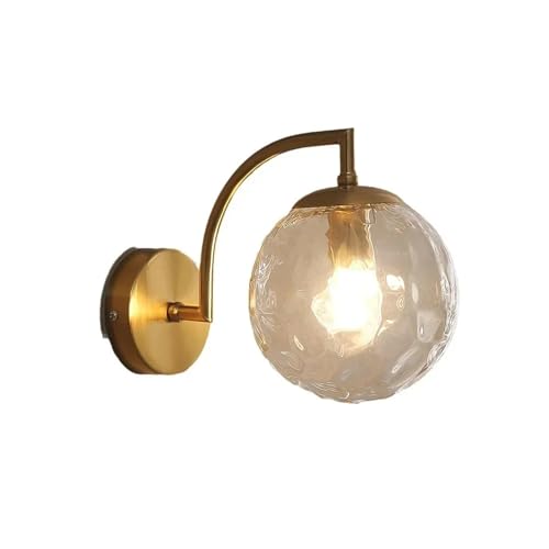Lámpara de pared LED con cristal de color para una iluminación nórdica y viva