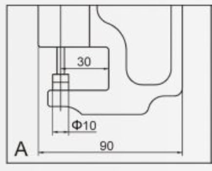 Calibrador Digital Electrónico para Medición de Espesor, Recorrido: 10mm miniatura 2