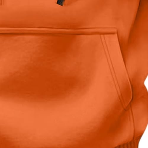 Zip Up Hoodie Men Oversized Plain Quarter Zip Fleece Warm Hoodie Drawstring Hooded Sweatshirt Fall Winter Sweater4