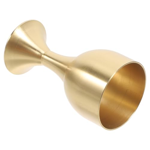 JECOMPRIS Coppa Decorativa in Lega di Rame per Offerte Buddhiste, Accessorio per Casa e Tempio, Coppa Multifunzionale per Cerimonie e Ambienti Zen