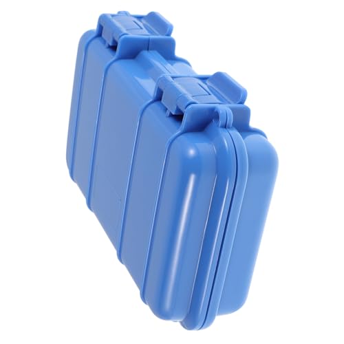 BRIGHTFUFU Airtight Waterproof Case Small Outdoor Storage Container for Phone Camping Gear Sky-Blue