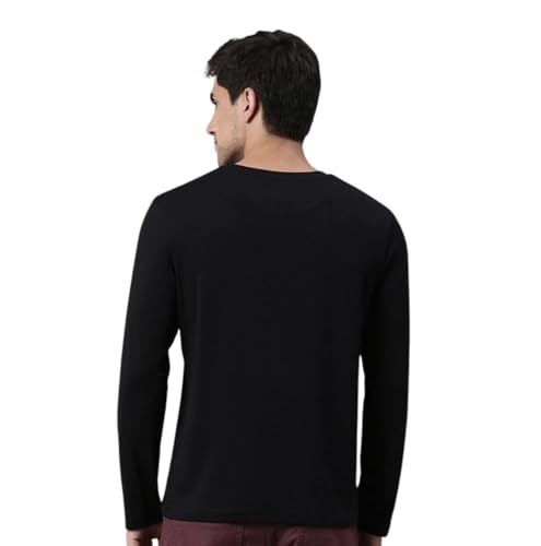 Image of Men Round Neck Cotton Blend Stylish Printed T-Shirt