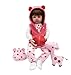 OCSDOLL Reborn Baby Dolls Handmade Soft Silicone Babies Realistic Looking Newborn Toddler Dolls Girl Gift (19inch Doll)