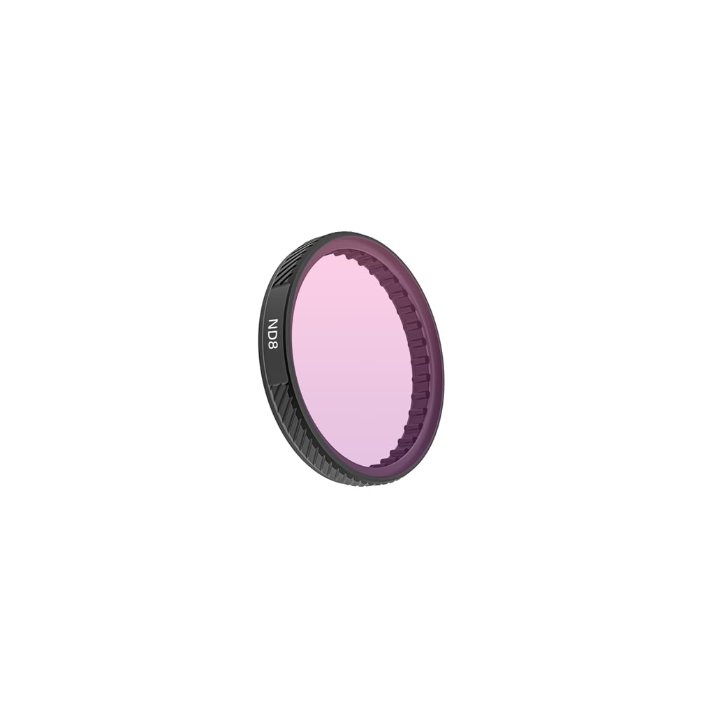 for DJ I Action 5 Pro/4/3 Filter Adjustable CPL ND64 Dimming Mirror ND8/PL Filter Drone Camera Lens (nd8)