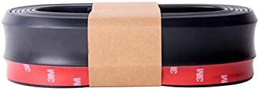 Universal 2.5M Front Bumper Lip Splitter Spoiler Rubber Skirt Protector Body Trim 8.2ft