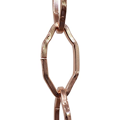 Image of RCH Hardware CH-S57-30-CO Steel Chandelier Chain, Copper (1 Foot)