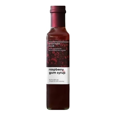 Small Hand Foods Raspberry Gum Syrup - 8.5 oz Cover