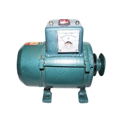 Generador AG sin escobillas, pequeño generador de imán permanente de 3500 W/5000 W/7000 W, con cable de cobre puro de 220 V, sin escobillas, accionado por correa, para iluminación, compatible con moto