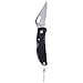 Maxam Falcon IV Lockback EDC Serrated Stainless Steel Knife, Small Folding Knife, Blade Length 1 7/8 Inch