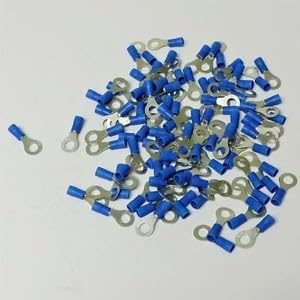 #US Spare Part for T1035C Insulated Ring Terminal Contor Pack of 100 for 16-14 Wire Stud