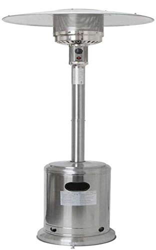 Heizstrahler Gas Heizpilz Für Terrasse Terrassenheizer, 13Kw Gasheizstrahler, Wärmestrahler, Heizgerät, Mit Kippschutz Und Abschaltautomatik