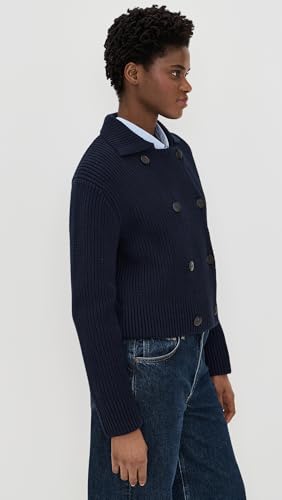 Vince Women's Double Breasted Sweater Jacket4