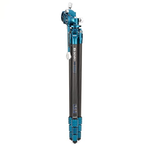 Trépied Benro Superslim CF 0 avec tête PHVF2 à 4 sections en carbone léger