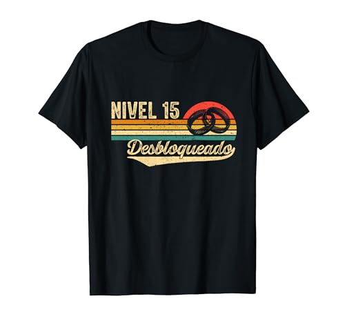 15 años aniversario Bodas de Cristal. 15º año de matrimonio Camiseta