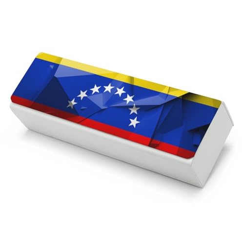Étui à lunettes de soleil drapeau du Venezuela pour le voyage