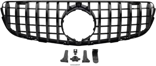 Parrilla de doble puente para parachoques de Benz W253 GLC350 GLC43 3