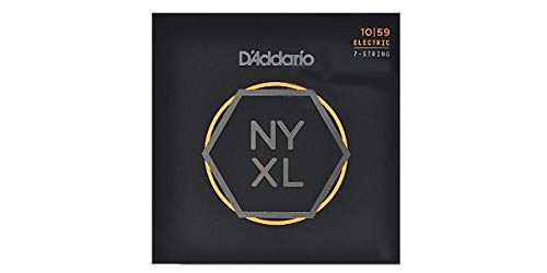 DADDARIO (ダダリオ) エレキギター弦 NYXL1059 NYXL 7-String Electric Guitar Strings Regular Light