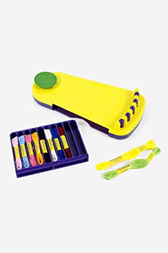 DMC - Friendship Bracelet Box - Easy to Carry - 10 Strands of Yarn 8 Metres, violett - Image 2