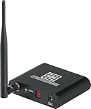 Pronomic SDT-40 Silent Disco V2 Sender - 863-865 MHz UHF Funkübertragung - bis 100 m Reichweite - Stereo Audio - Line In XLR Cinch - stabiles Metallgehäuse - für Events Partys DJ Verleih - Schwarz