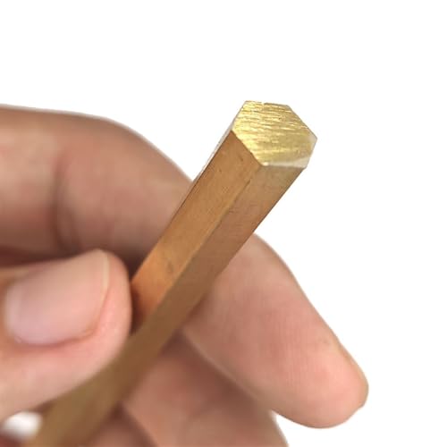 TUBENEXIAN H59 真鍮六角棒バー 3mm〜65mmサイズ 精密エンジニアリングおよびDIYプロジェクト用 CNC(50mm)