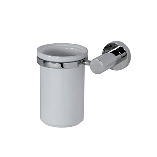 Gobelet à dents mirtak Milenium chromé au design minimaliste chic