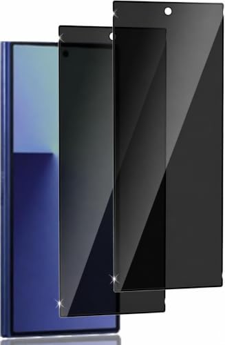 Image of QsmQam Premium Anti-Spy Privacy Tempered Glass Compatible with Samsung Galaxy Z Fold 8 Ultra /Fold 7 with Anti-Explosion 9H Hardness Screen Guard(Pack of 2)