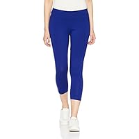Lyra Women’s Regular Fit Spandex, Cotton Capri