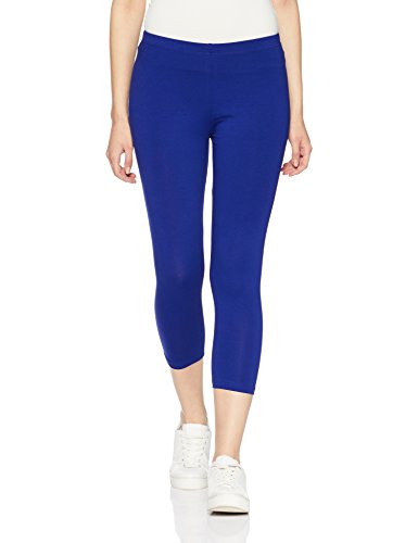 Lyra Women's Regular Fit Spandex, Cotton Capri