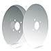 TOFR 1 Pair Mirror Polished Stainless Steel Rear Wheel Disc Rotor Plates For Harley 2015-2024 Freewheeler Trike With Original Stock 15